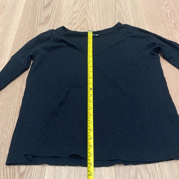 Rag &bone black long sleeve tee size S - Picture 6 of 9